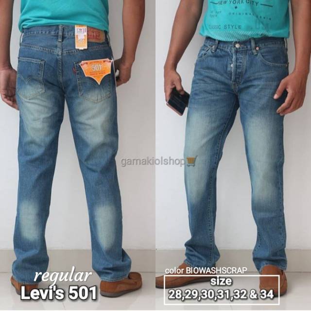 Celana Jeans Regular Levis/Impor Premium