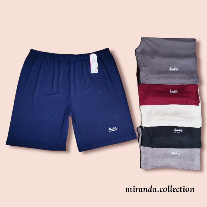 Miranda Short Legging JUMBO BB ± 70-110kg / Legging Pendek SUPER JUMBO MIRANDA Bahan Rayon Spandex - SP 777