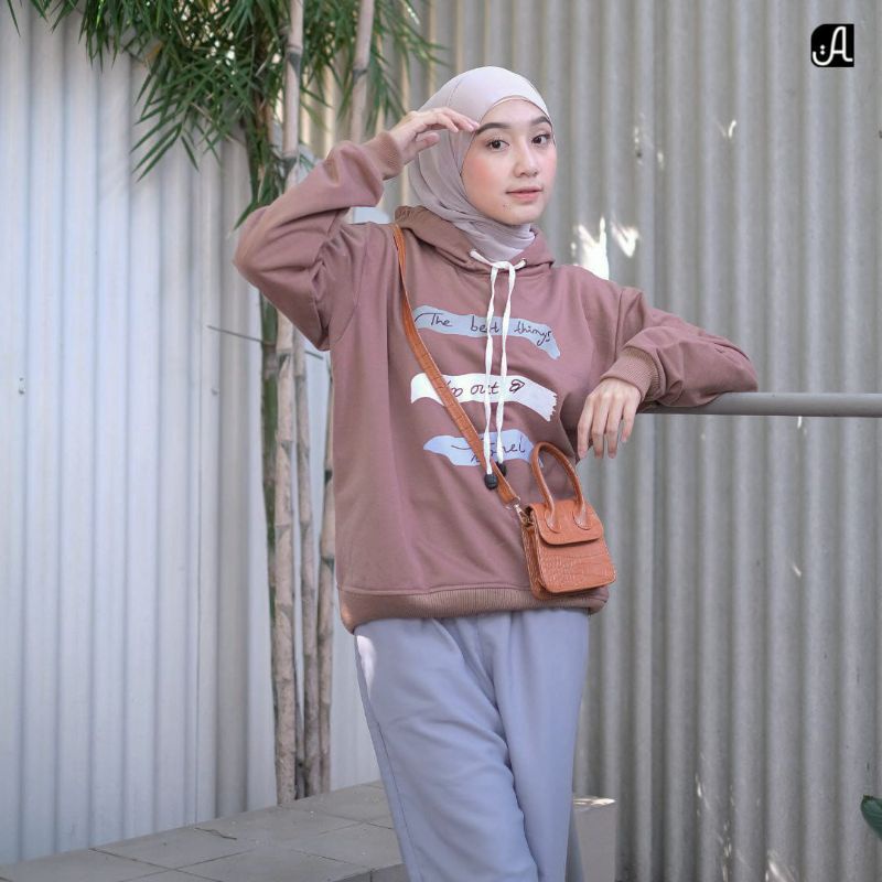 JUMPER HODIE TERBARU ORI ALIETHA SWEATER WANITA MURAH KEKINIAN