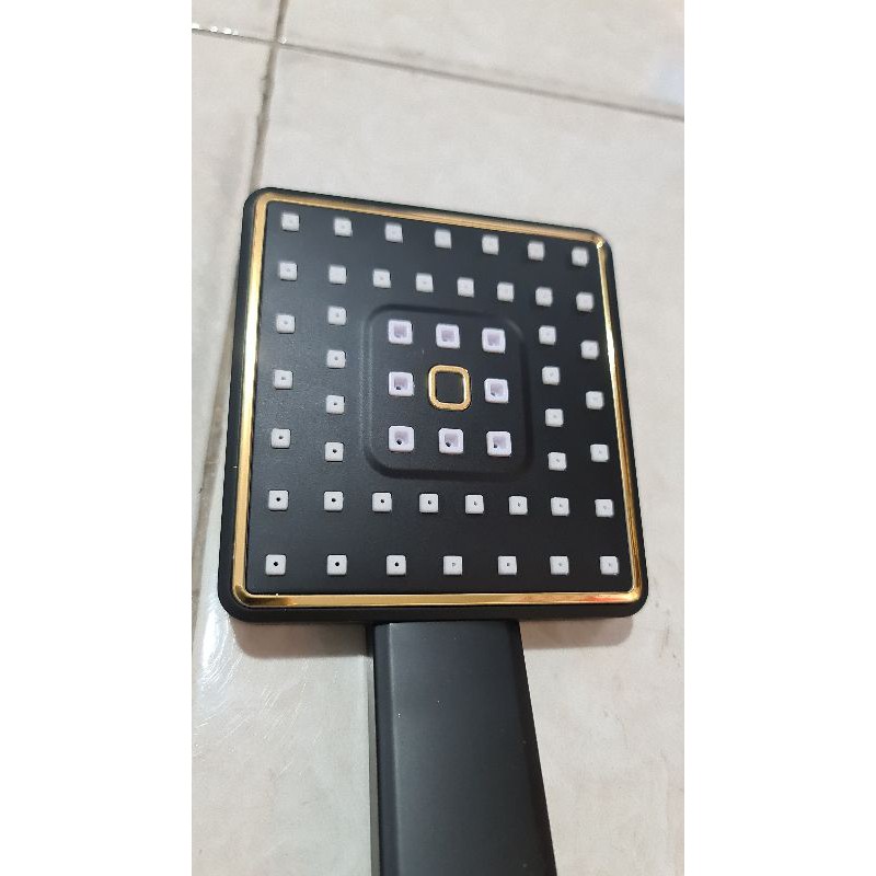 paket shower hitam black + kran cabang PROMO TERMURAH