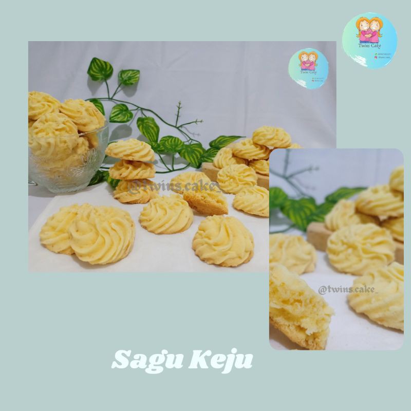 

Sagu Keju 250 gram / Kue Kering / Kue Lebaran - Twins Snack