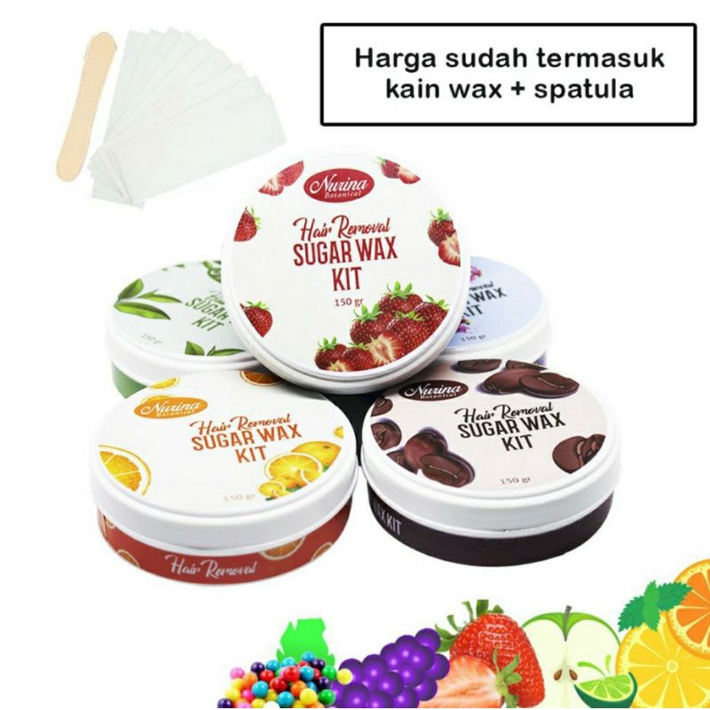 SUGAR WAX WAXING KIT | PENCABUT BULU | PENGHILANG BULU KETIAK | BULU KAKI