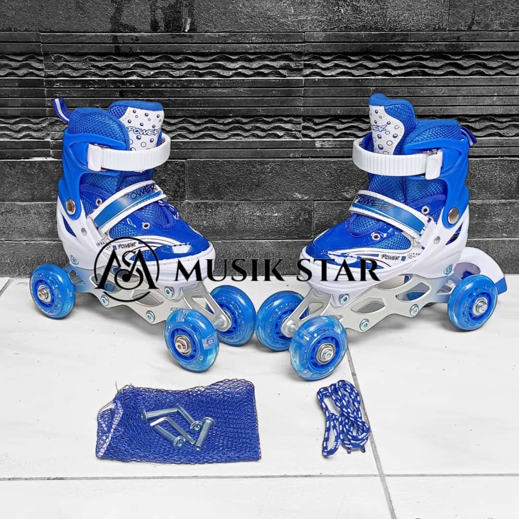 SEPATU RODA ANAK DAN DEWASA UNTUK PEMULA  MODEL MOBIL BONUS KUNCI L