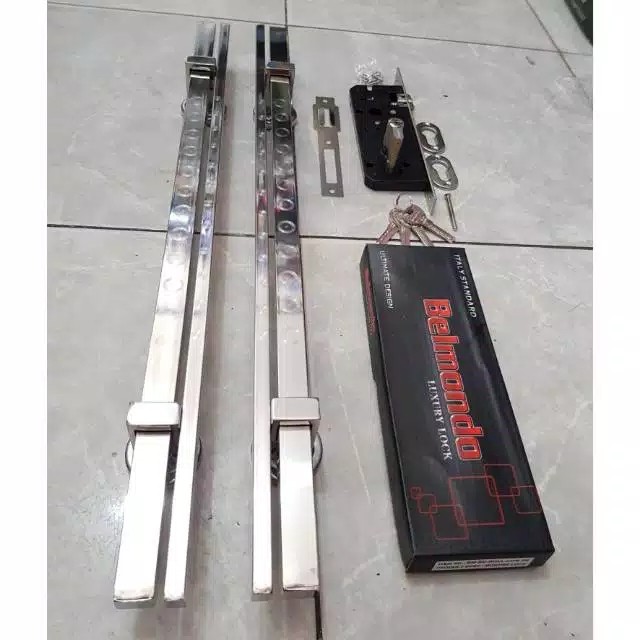 Handle Pintu Minimalis 45cm Bahan Stainless Anti Karat