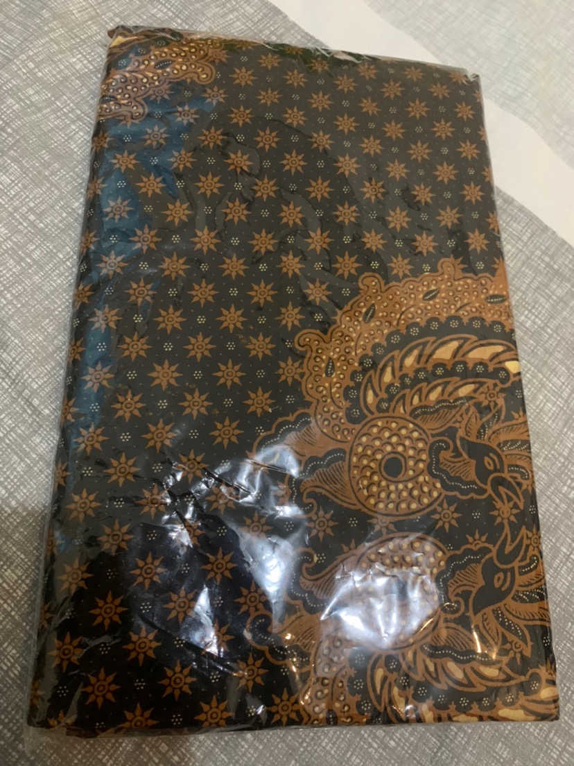 Kain Batik Solo Jarik Sogan Genes Kombinasi Tulis Series