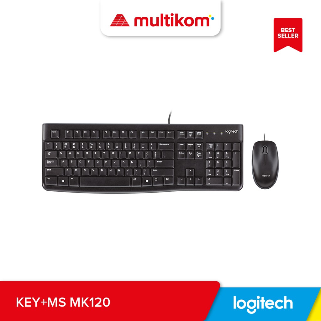 LOGITECH MK120 USB KEYBOARD &amp; MOUSE