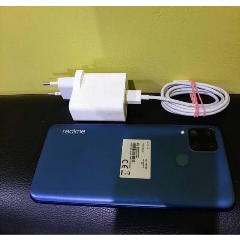 Hp bekas realme C15 ram 4/128