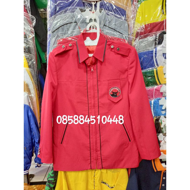 SEMI JAS PARTAI PDIP JASKET PARTAI PDIP GROSIR