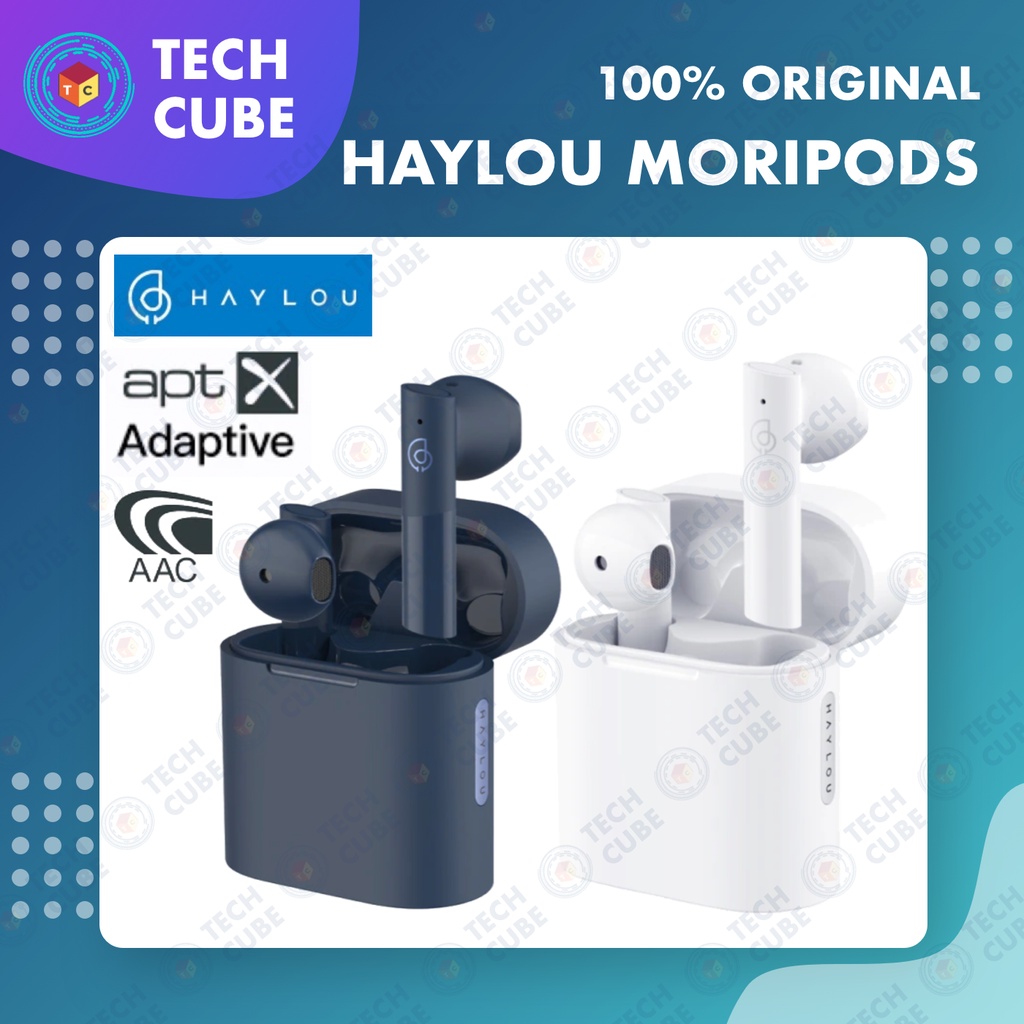 Haylou T33 Moripods TWS Wireless Earphone Headset Earbuds Bluetooth Alt GT5 GT3