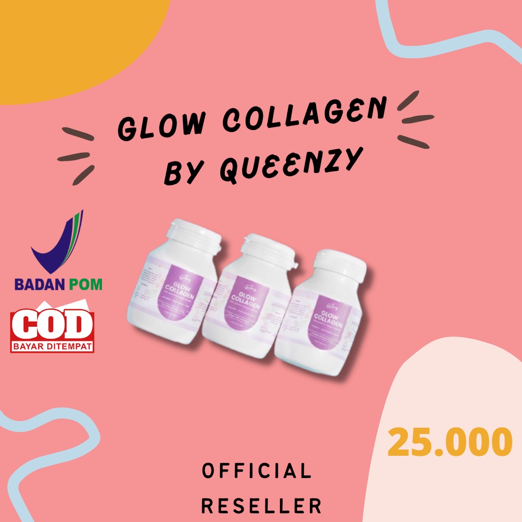 [BEST SELLER]Queenzy Glow Collagen Drink|Collaglow Queenzyskin | Colla Glow Quinzy|QUEENZY COLLAGEN 