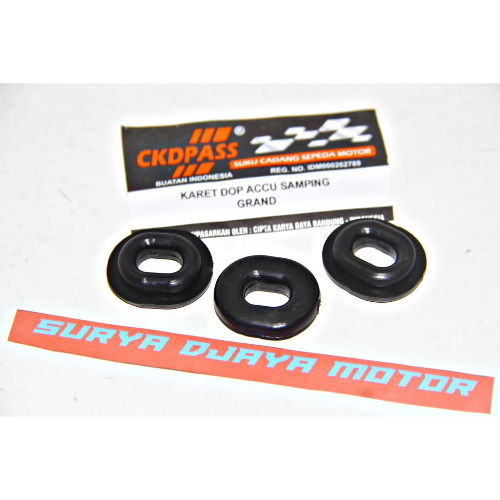 Karet Body-Karet Tutup Aki-Karet Dop Accu-Karet Grommet All Honda Supra X 125 Supra Fit Revo Tiger M