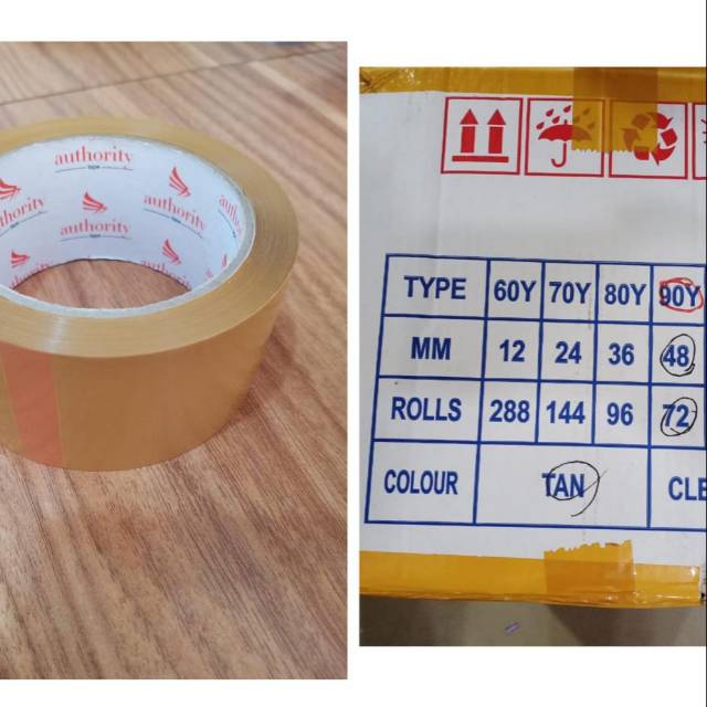 

LAKBAN COKLAT . BENING 90YARD BEST TAPE HIGT QUALITY