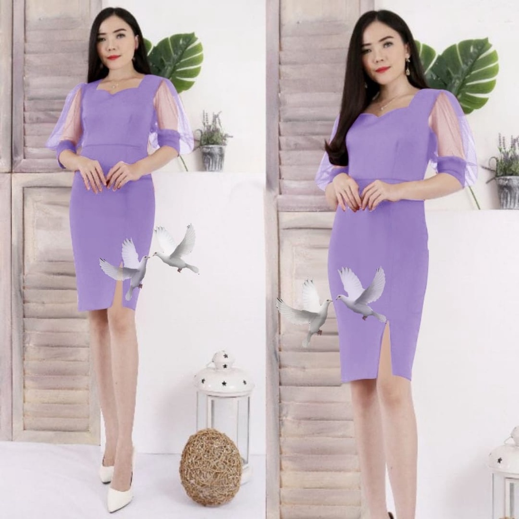 Toply shop Dres scuba micha  Dres pesta