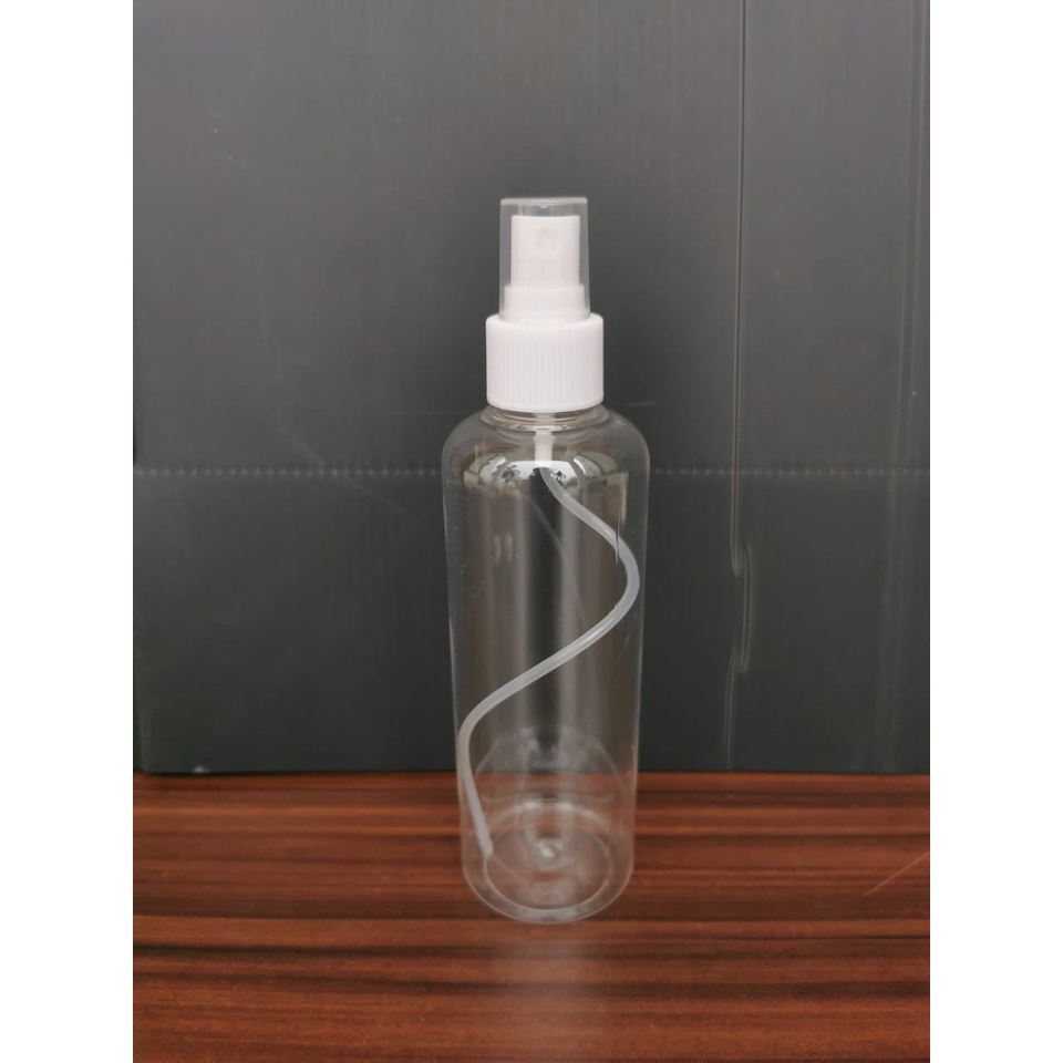 Botol SPRAY PET 250 ml 250ml Bening Clear Transparan