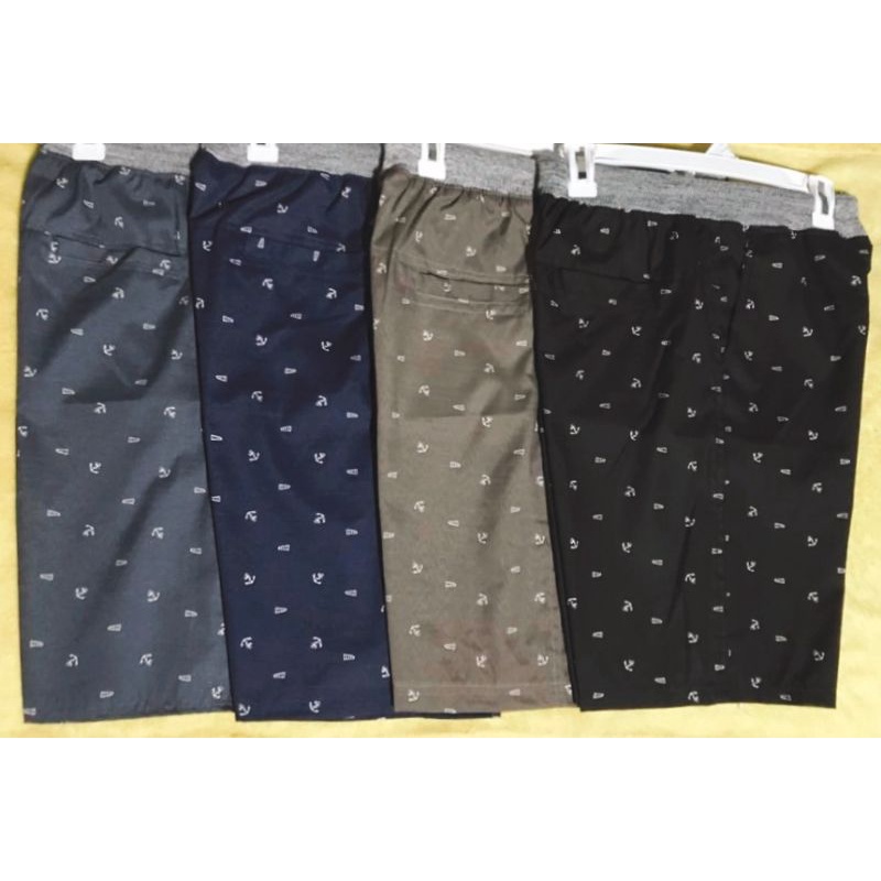 TERLARIS CELANA CHINOS PENDEK MOTIF DEWASA