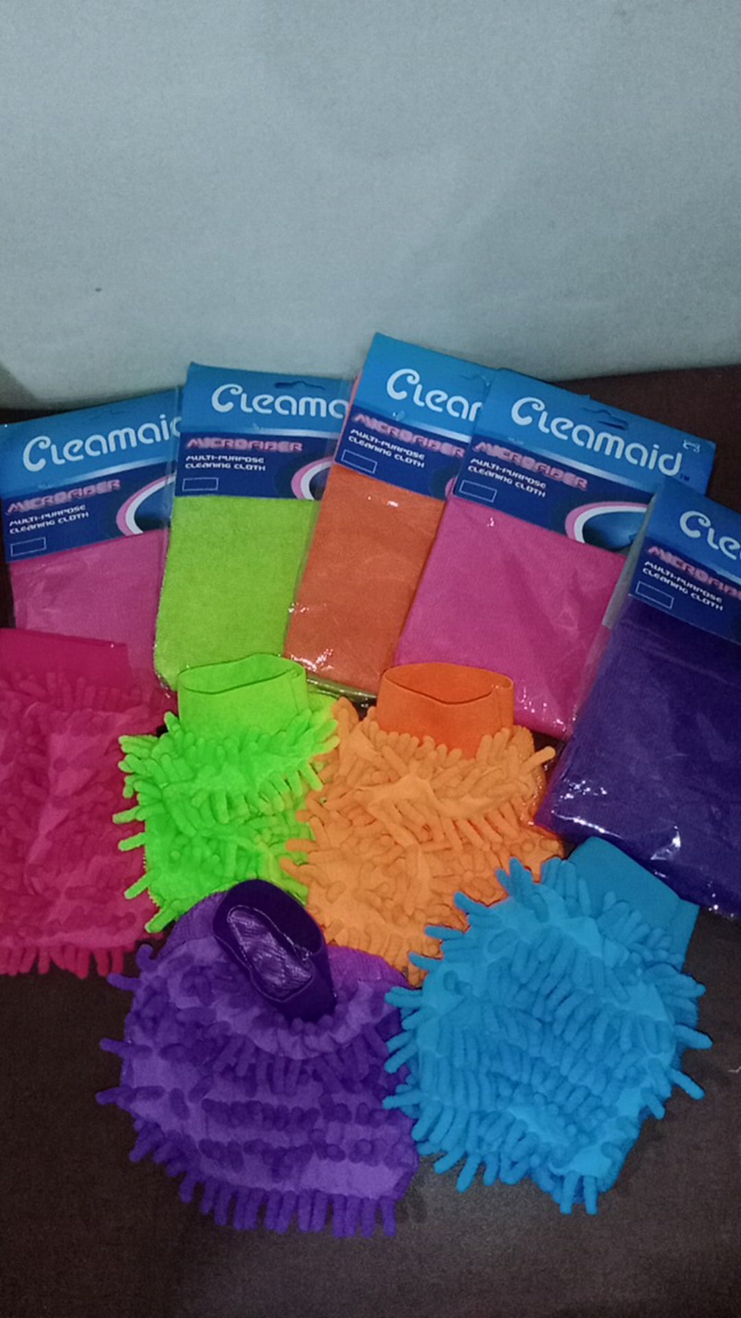 Lap Microfiber Cleamaid 40x40 Kain Lap Serbaguna Super Absorbent