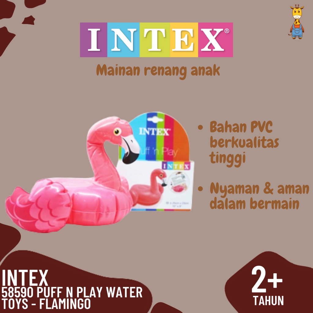 Intex 58590 Puff n Play Water Toys - Mainan Renang