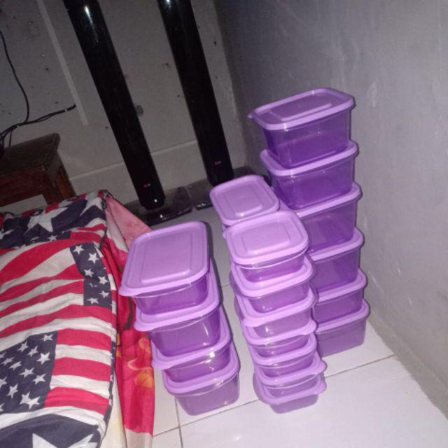 Toples Kulkas Tempat Penyimpan Makanan Food Container Seet Smart Mom Lockdown
