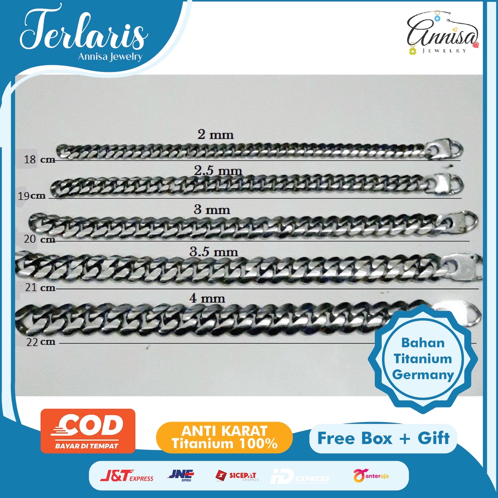 gelang rantai tebal