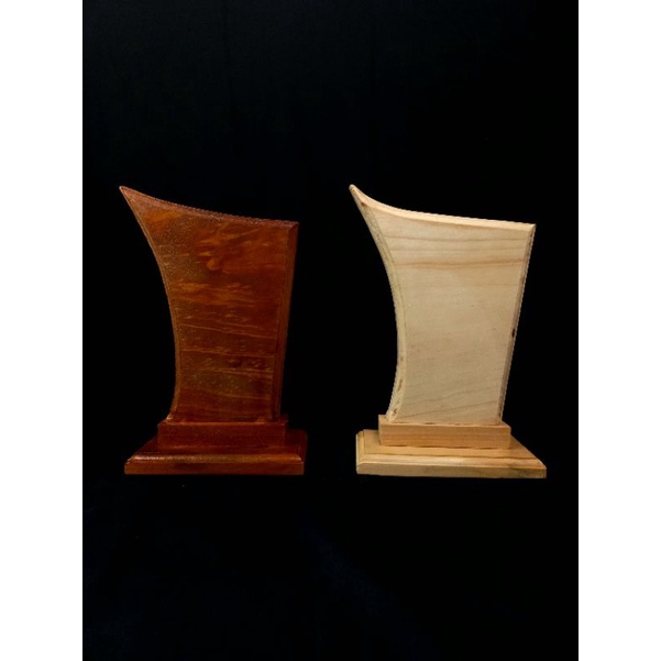 plakat kayu polos/piagam kayu/vandel kayu/piala kayu/MMW069