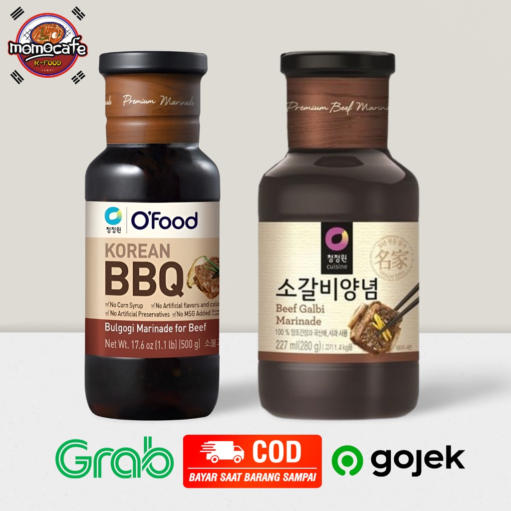 

Chung Jung One Beef Bulgogi and Beef Kalbi Marinade Sauce 280g - BBQ Bulgogi and Galbi Sauce