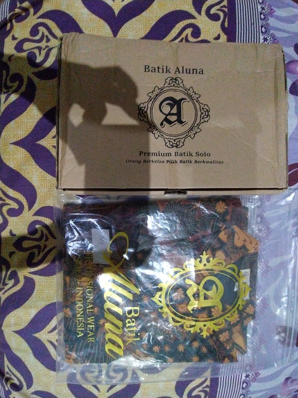 Kemeja Batik Cowok Lengan Panjang Formal Premium Full Furing Original Produksi Batik Solo Pcw 065