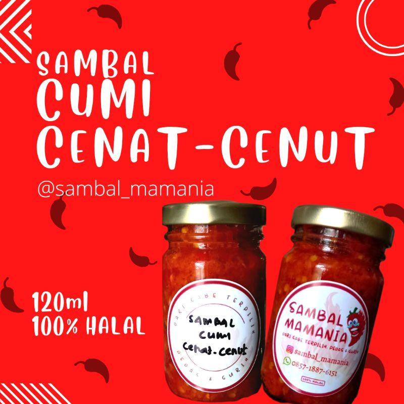 

Sambal Cumi Cenat-Cenut | 120 ml