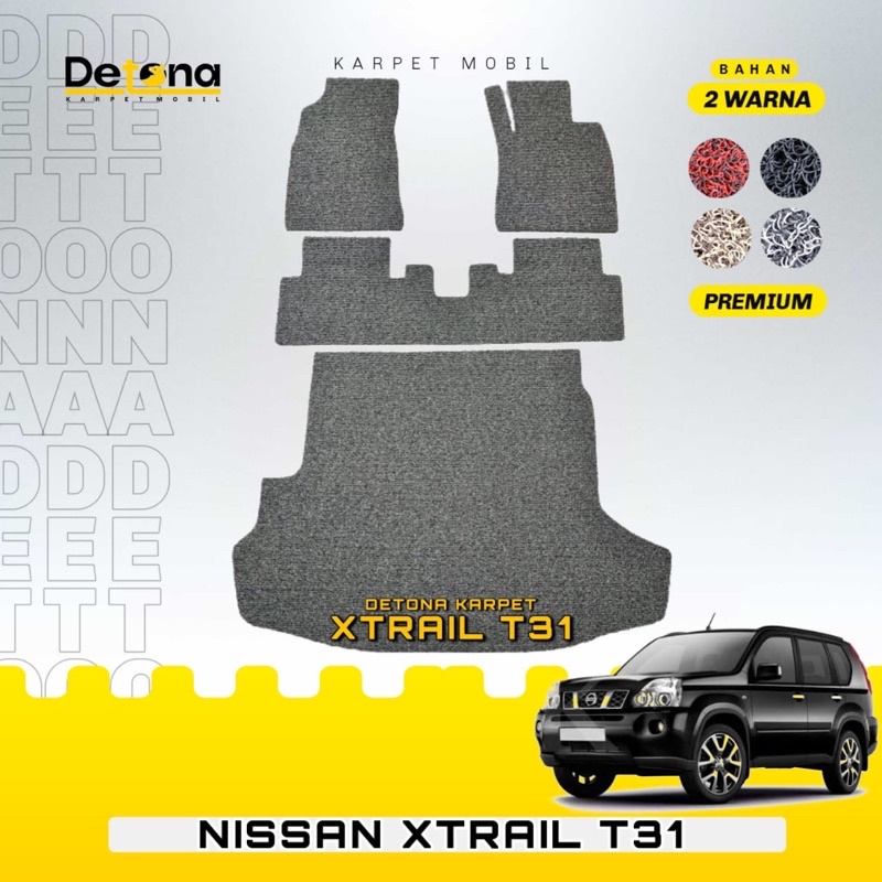 Karpet Mobil Mie PREMIUM NISSAN XTRAIL T31 2007-2013 / Karpet Mie PREMIUM NISSAN XTRAIL T31 2007-201