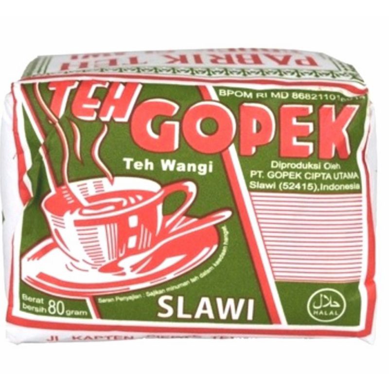 

TEH GOPEK Teh Wangi Slawi 80 gram