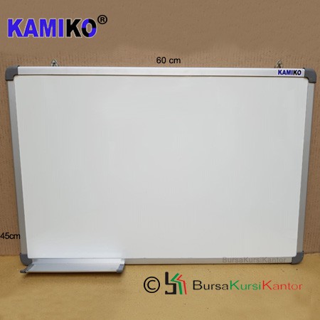 

Whiteboard Kamiko Uk 45 cm x 60 cm Gantung Magnetic