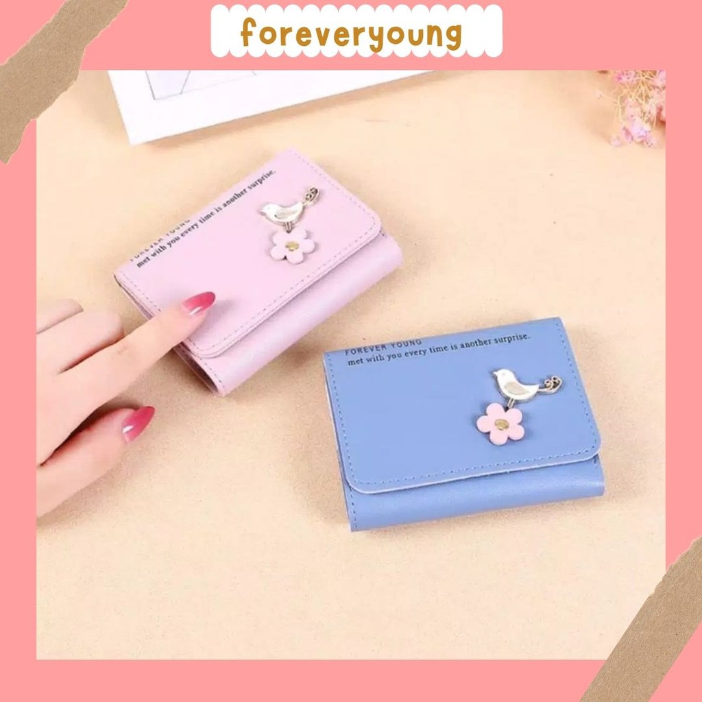 ( Fy ) COD Dompet import murah Dompet Wanita Mini Cantik Dompet Import cantik Real Pic C11