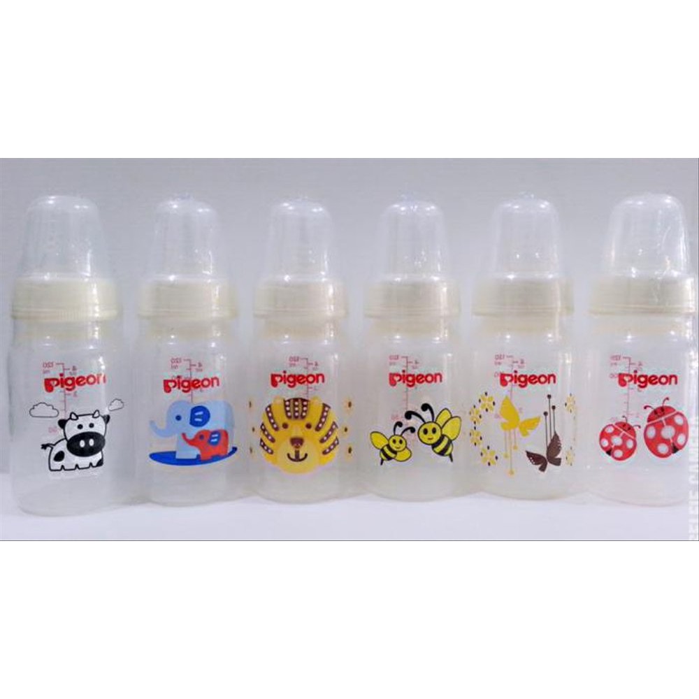 [NO BOX] Pigeon Botol Susu PP RP 120ml Animal Tanpa Dus - Milk Bottle 120 ml