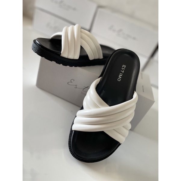 Sandal slip on wanita | SIGRID by estimo.look | sandal wanita sandal cewek