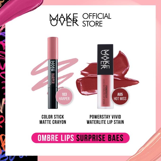 Make Over Ombre Lips Surprise Baes