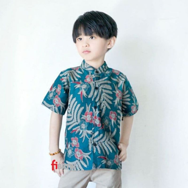 BAJU BATIK ANAK KEMEJA PRIA SERAGAMAN BATIK KIDS