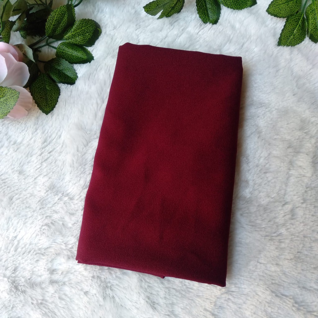 Jilbab / Hijab PASHMINA DIAMOND 200x75 Panjang Jumbo Neci - Pasmina Sabyan Jumbo-marun