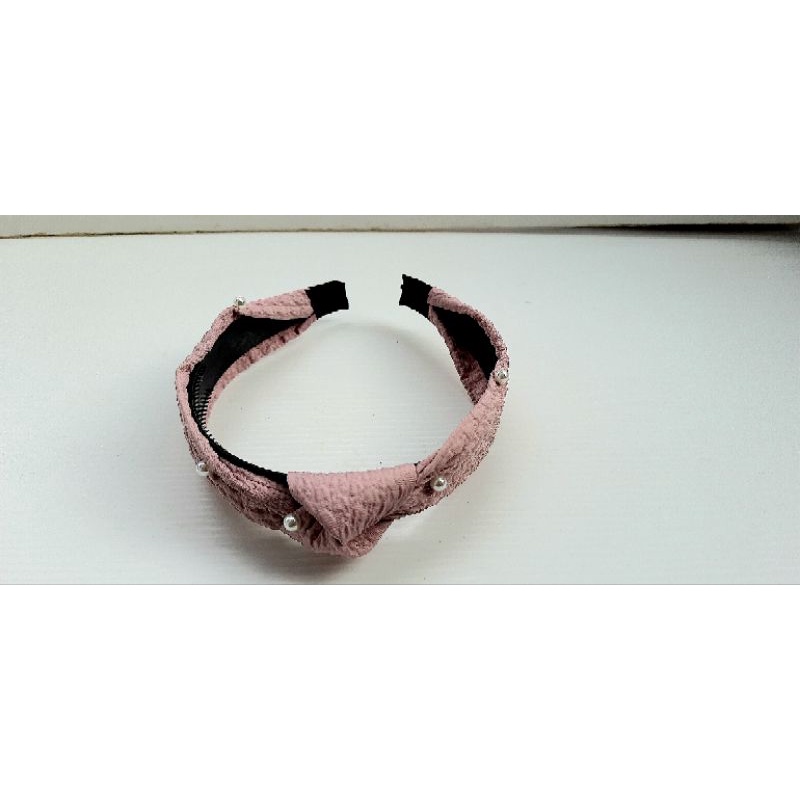 Bando Cantik Motif Simpul Mute Bando Bandana Korea Kekinian Viral Cantik Elegant