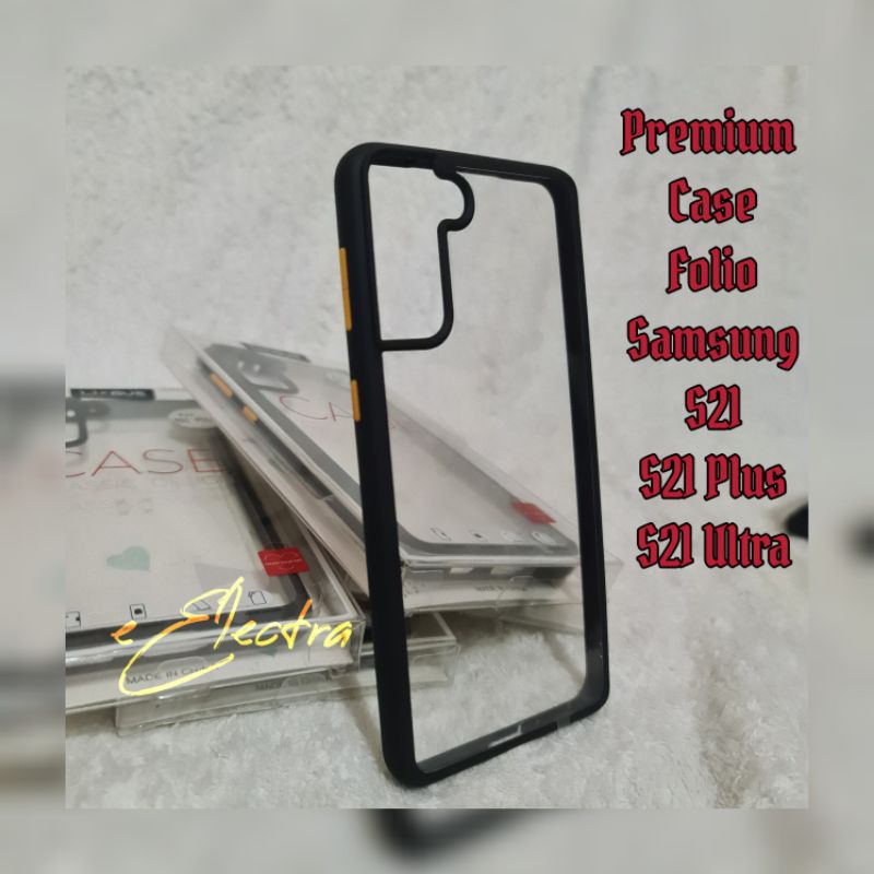 Samsung Galaxy S21 ultra-S21 Plus-S21 Case Original Folio Clear Case Premium