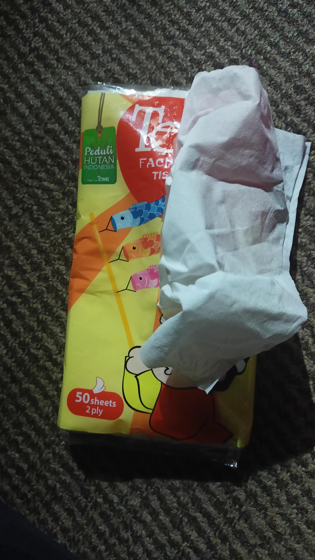 Tissu Tessa Travelpack 50 Sheet