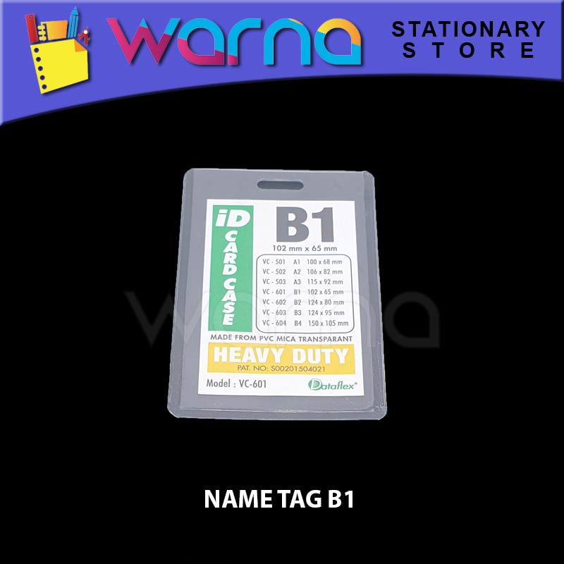 

ID CARD TEMPAT KARTU NAMA CARD HOLDER NAME TAG B1