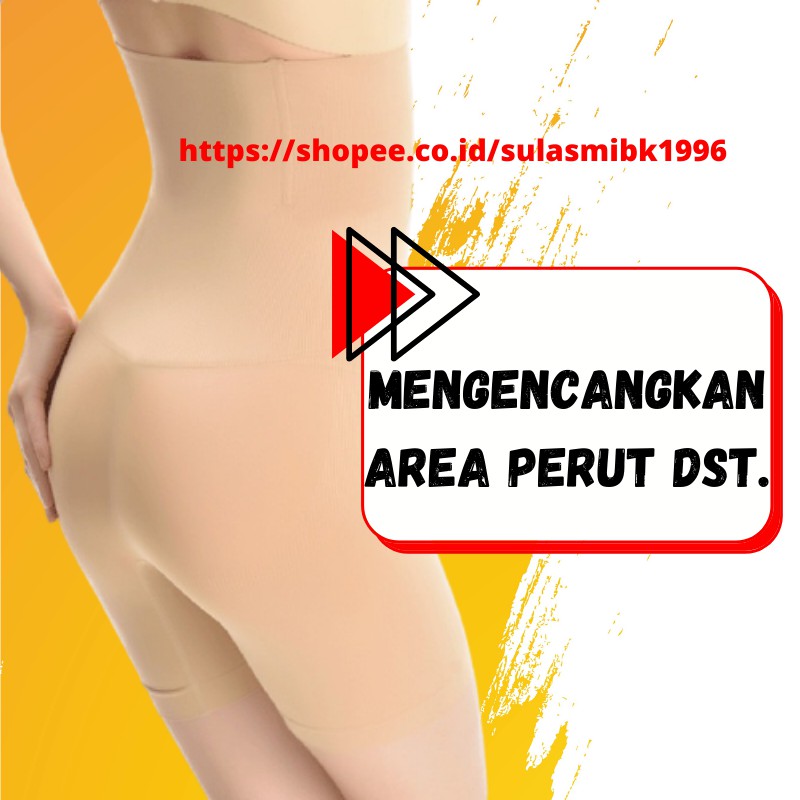 Korset Pelangsing Celana Munafie Fit Shaper Sepaha Celana Pengecil Perut Pembakar Lemak