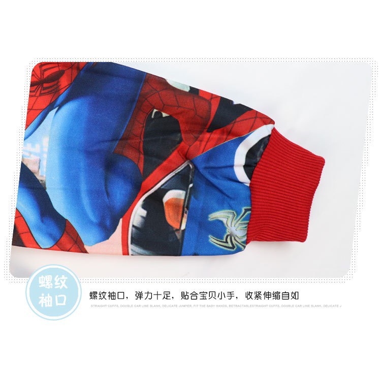 Jacket Hoddie Anak Laki-Laik Motif Superhero Avengers/Spiderman import