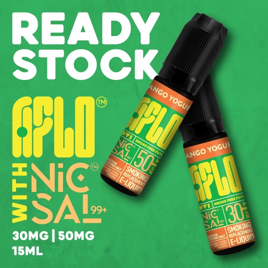 AFLO MANGO YOGURT SALT NIC AUTHENTIC AFLO SALTNIC LIQUID 15ML