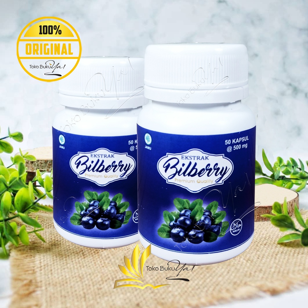 Ekstrak Bilberry Premium Quality 50 Kapsul