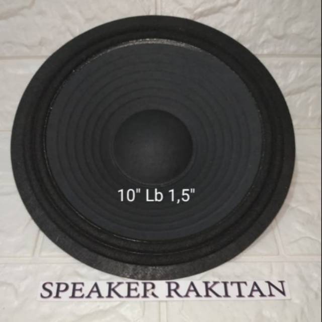 Daun Speaker 10 inch Lubang 1,5 inch + Duscup .2pcs