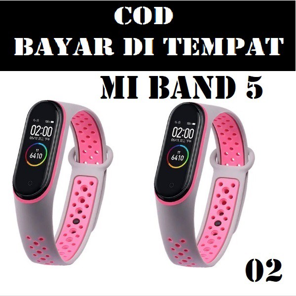 Strap Untuk MI BAND 5 Mi Band 6 KUALITAS ORIGINAL / STRAP SPORT MI BAND 5 / Mi Band 6  MIBAND 5/6