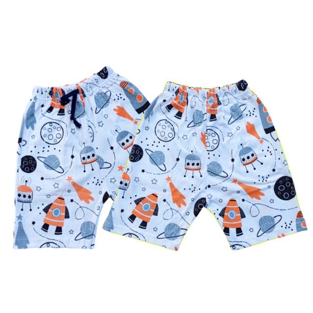 Celana Boxer Harian Anak Cowok Cewek Katun FullPrint