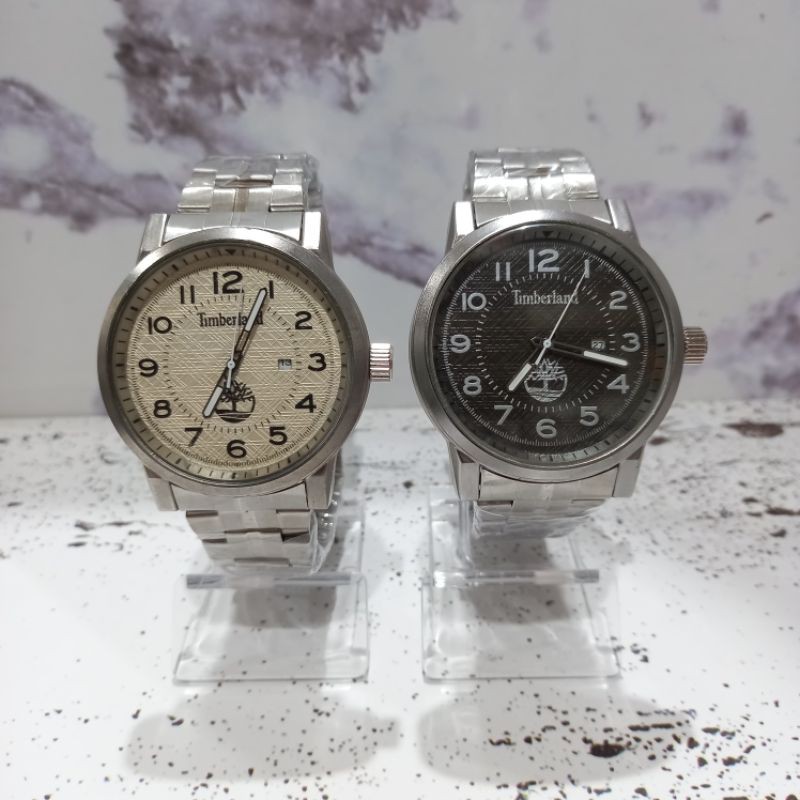 (Toko Ricoh) Jam Tangan Pria Timberland Rantai