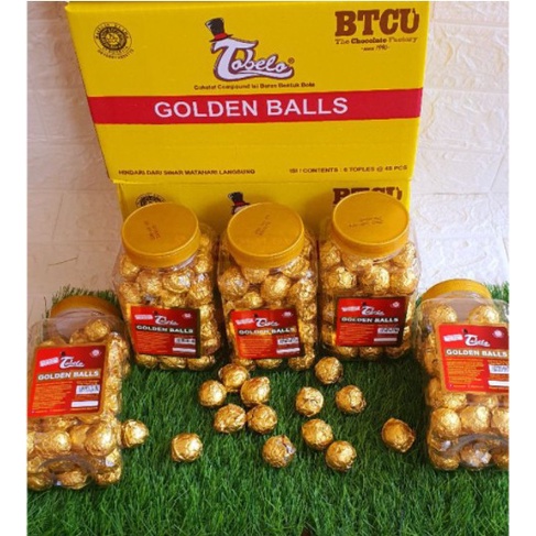 

TOBELO GOLDEN BALLS TOPLES 240GR (1 KARTON)