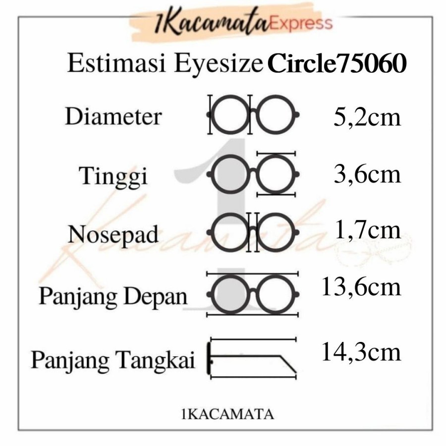 PAKET FRAME + LENSA KACAMATA JASMINE HITS KEKINIAN